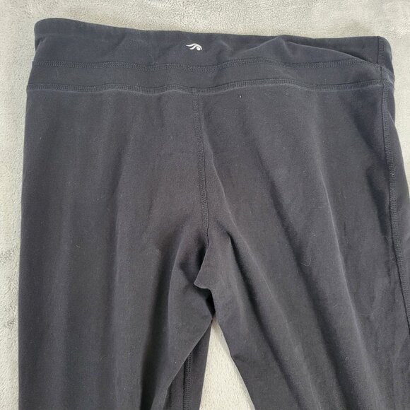 Ideology Womens Leggings Extra Large XL Pull On Black Cotton Blend BLA40E - Picture 7 of 9